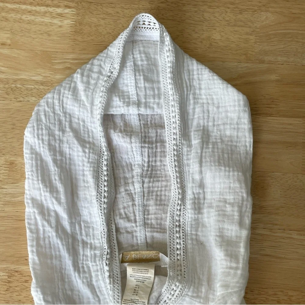 La Blanca Swimwear White Hooded Sweater Swimsuit Cover Up - 47070